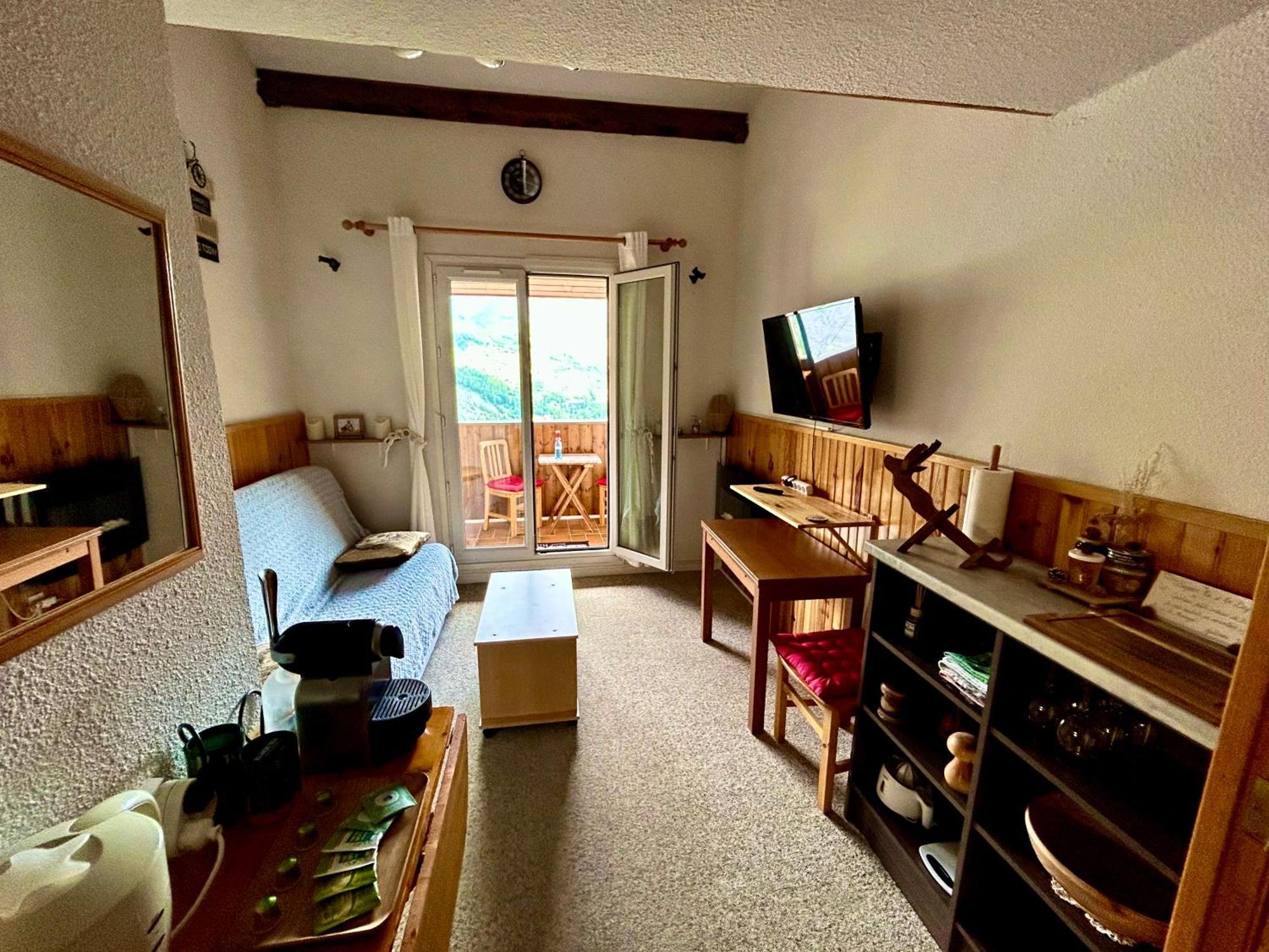 Duplex Avec Vue Exceptionnelle Parking Et Wifi Gratuit Lejlighed Allos Værelse billede